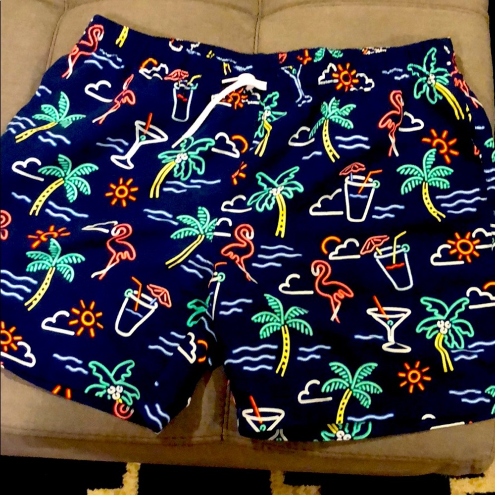 Chubbies neon lights XXL bathing suit NWT